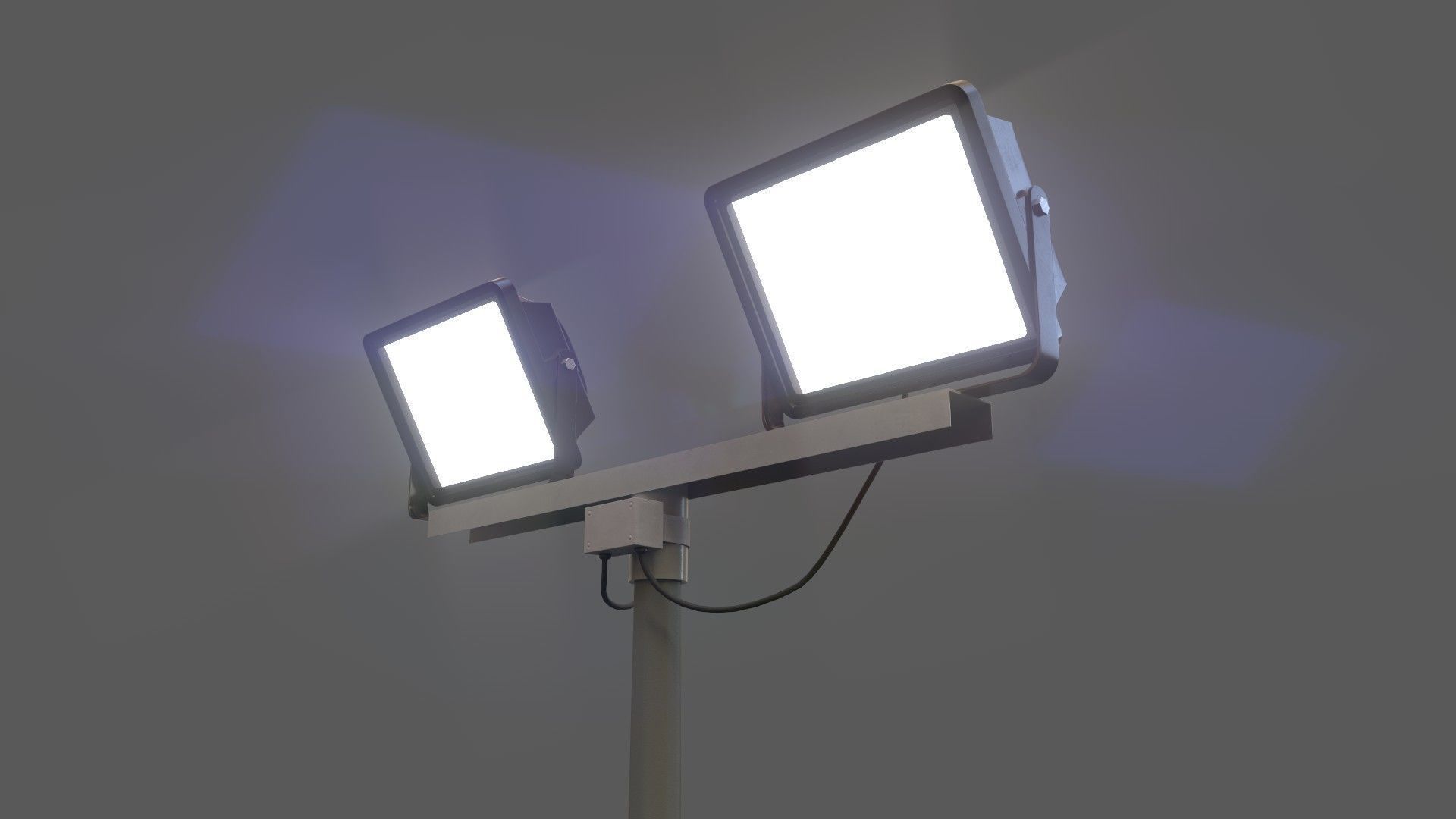 PBR Modular Outdoor Tennis Court Low-poly 3D model_56