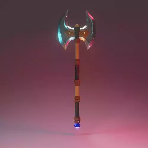 Axe game ready model print model