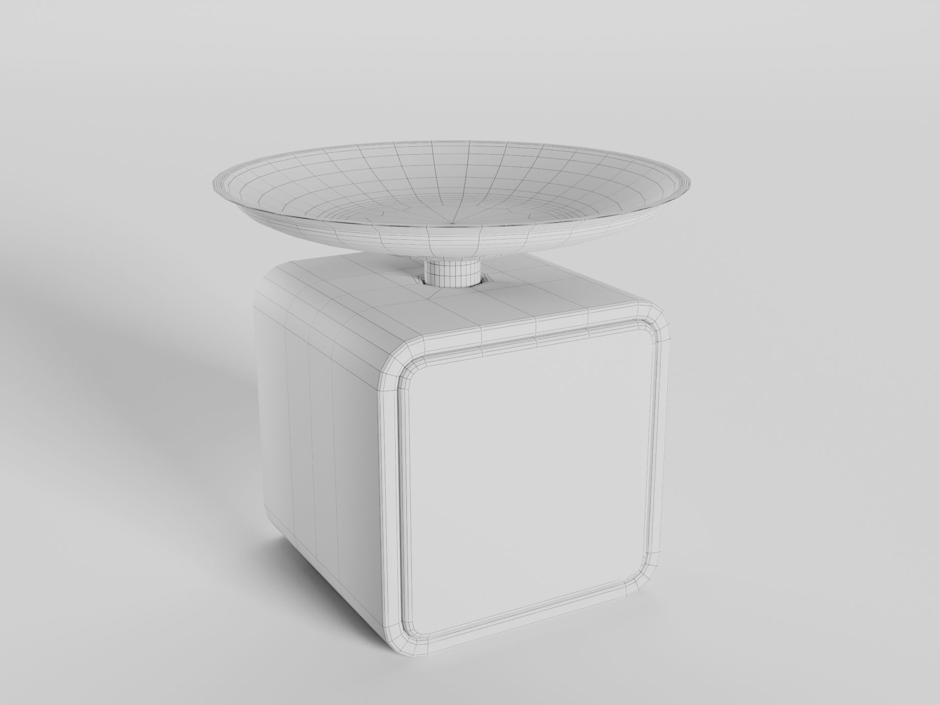 Old weight scale 3D model_4