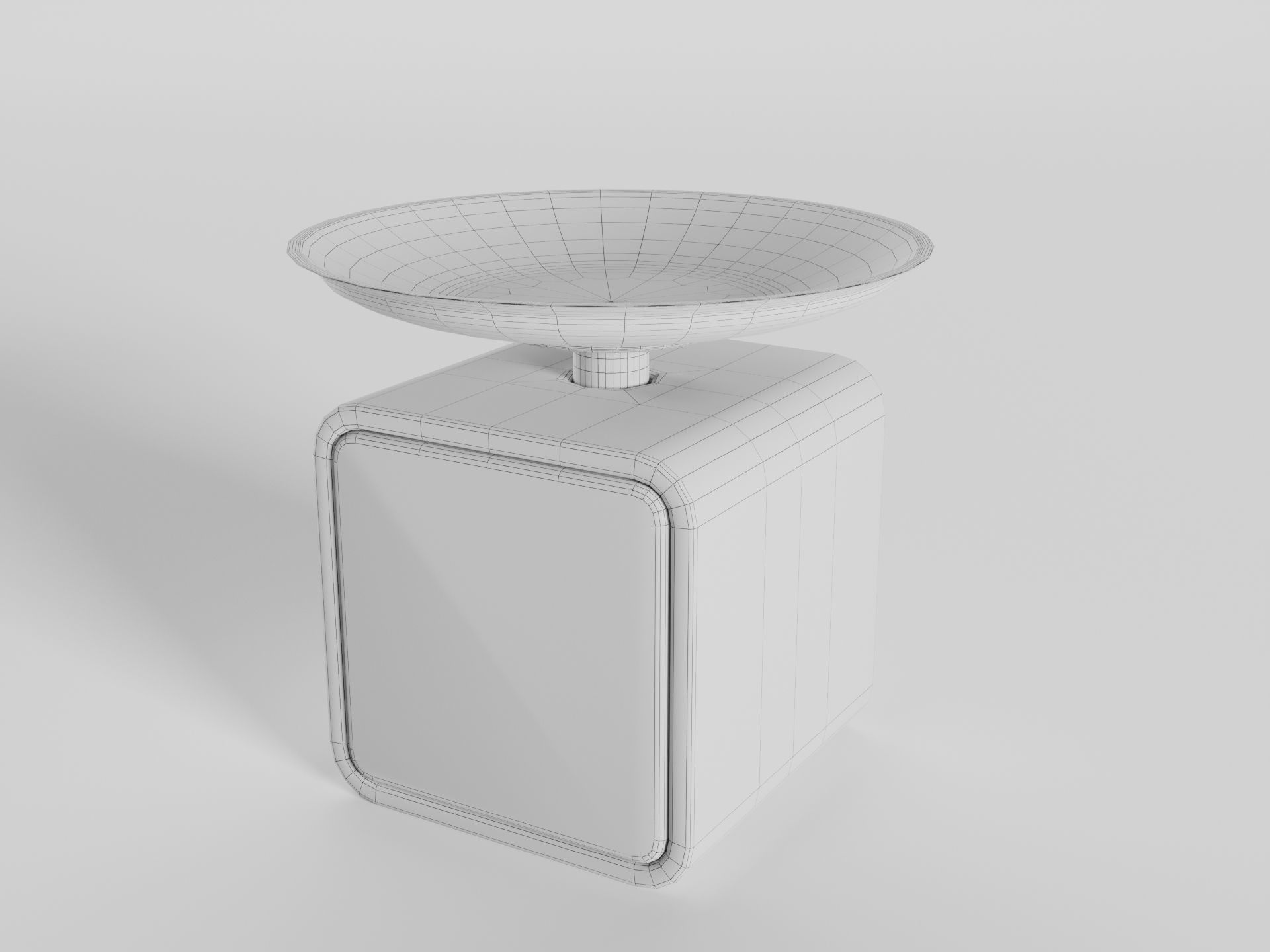 Old weight scale 3D model_5