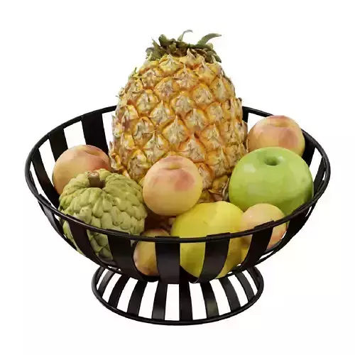 Stripe Fruit Bowl set 02