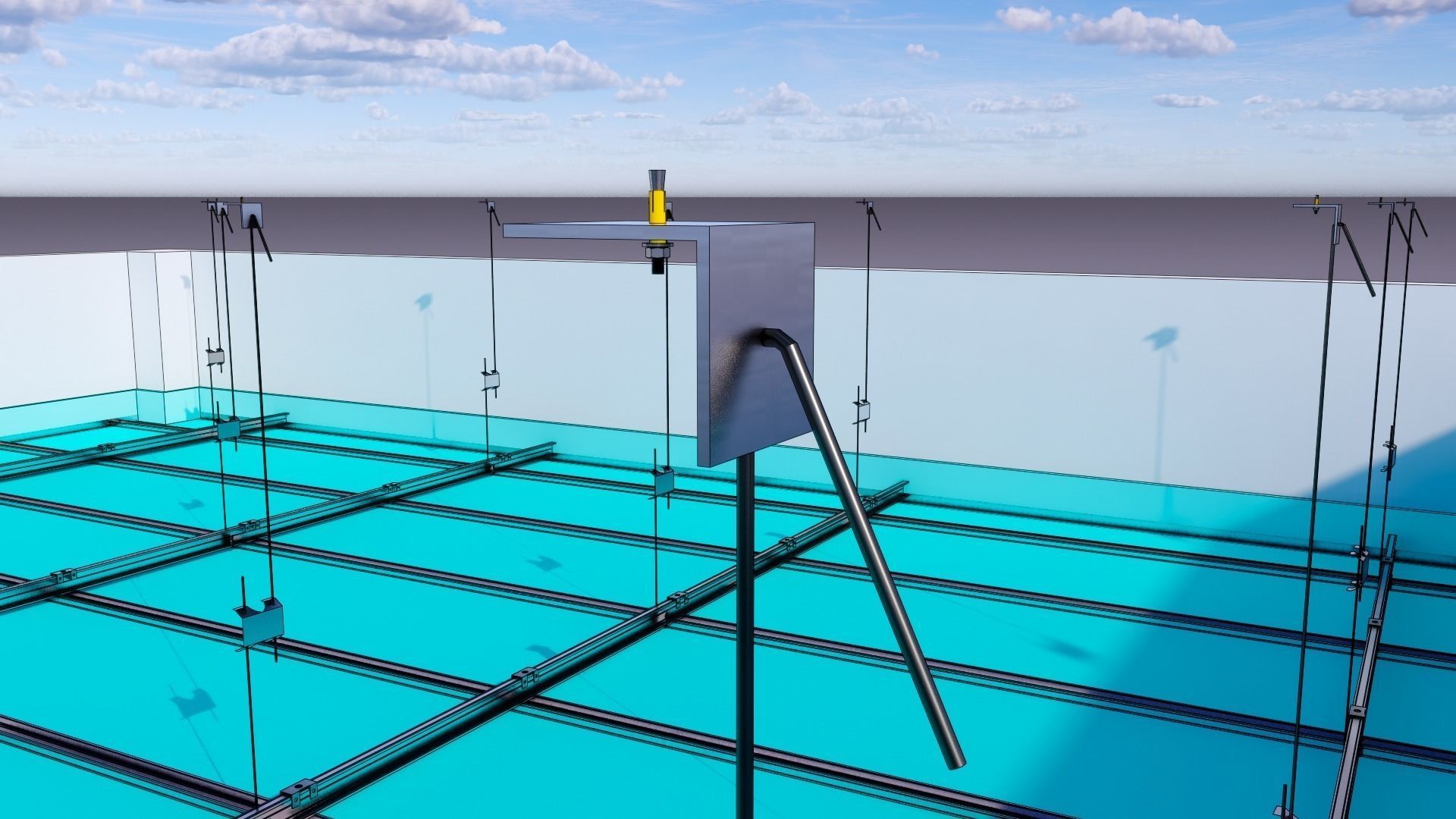 VBO PIPING PRO Collection ceiling and PVC EE 3D model_3