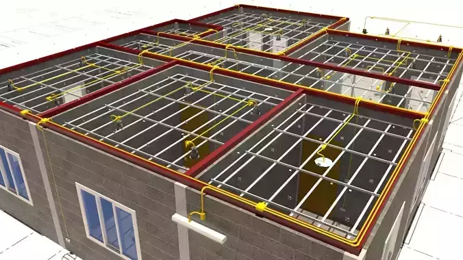 VBO PIPING PRO Collection ceiling and PVC EE