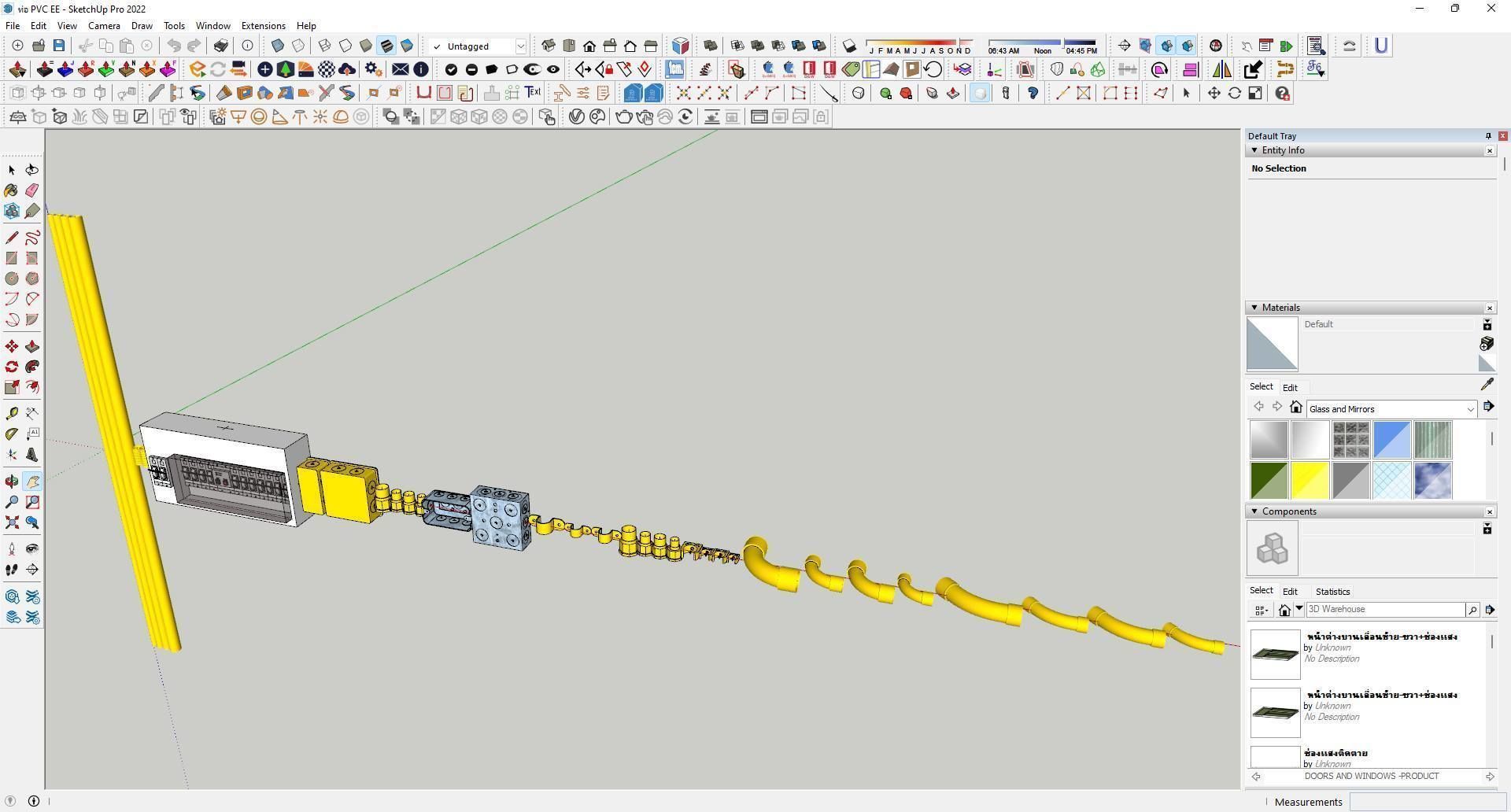 VBO PIPING PRO Collection ceiling and PVC EE 3D model_4