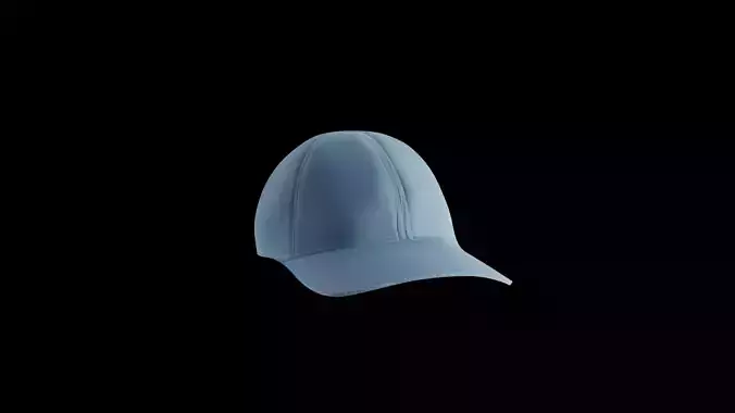Baseball Cap Low-poly 3D model