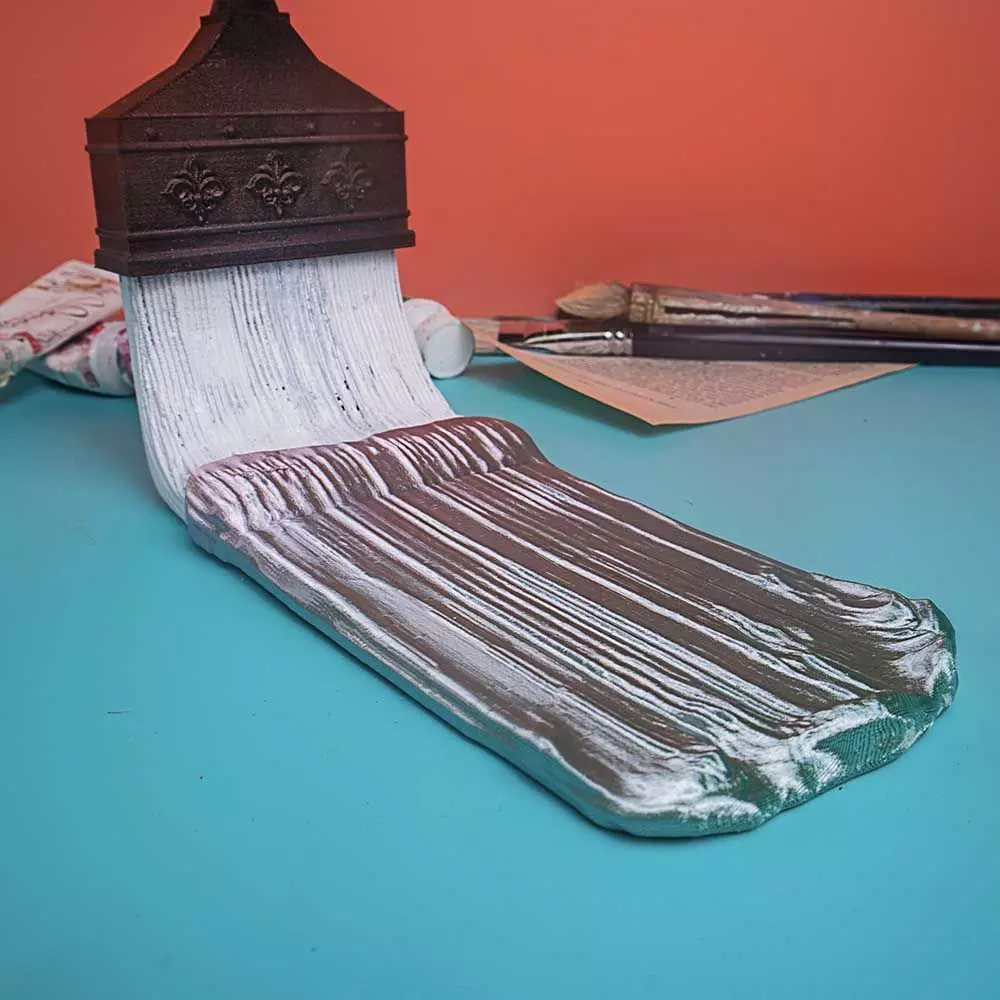 BRUSH WITH PAINT - 3d print stl 3D print model_0