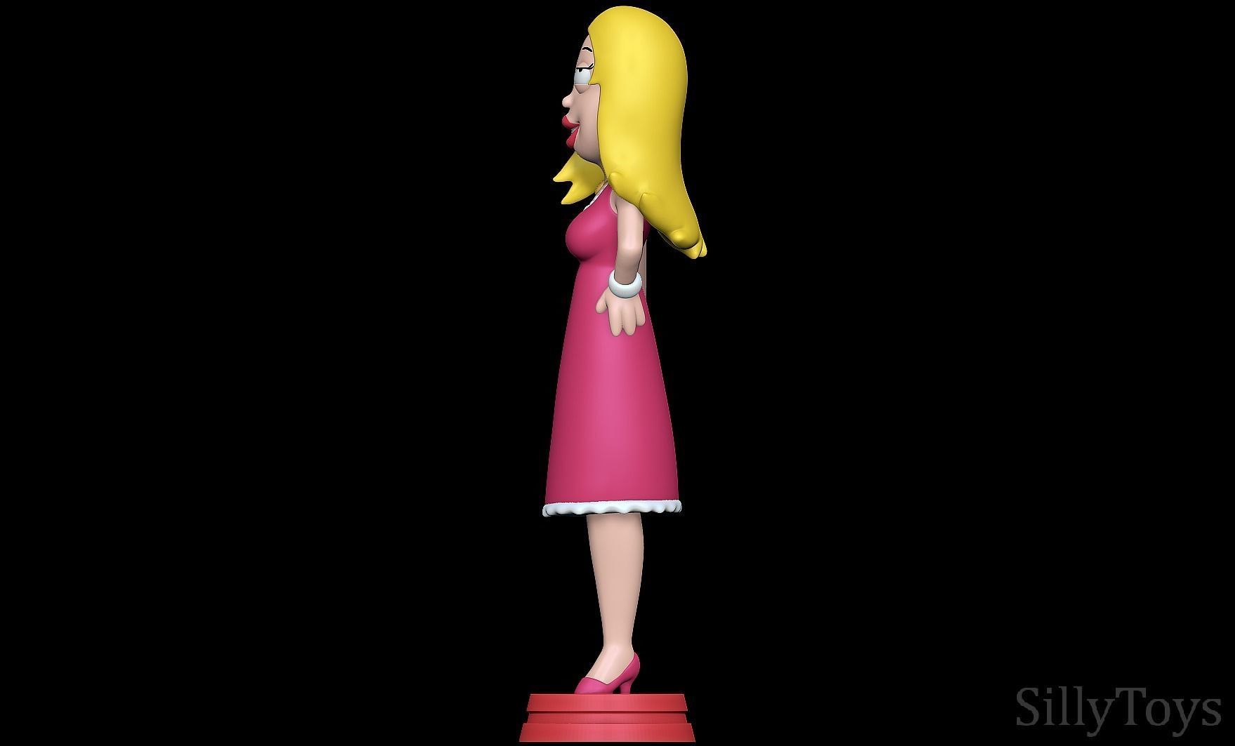 Francine Smith - American Dad  3D print model_2