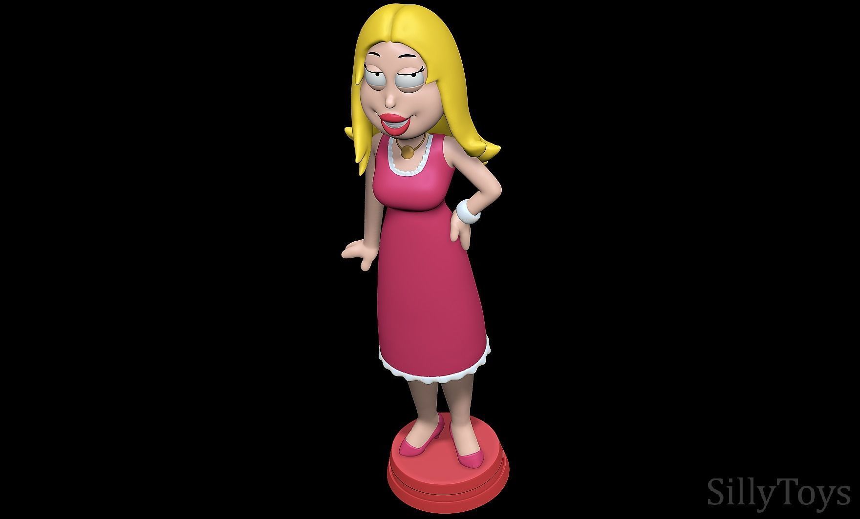 Francine Smith - American Dad  3D print model_5