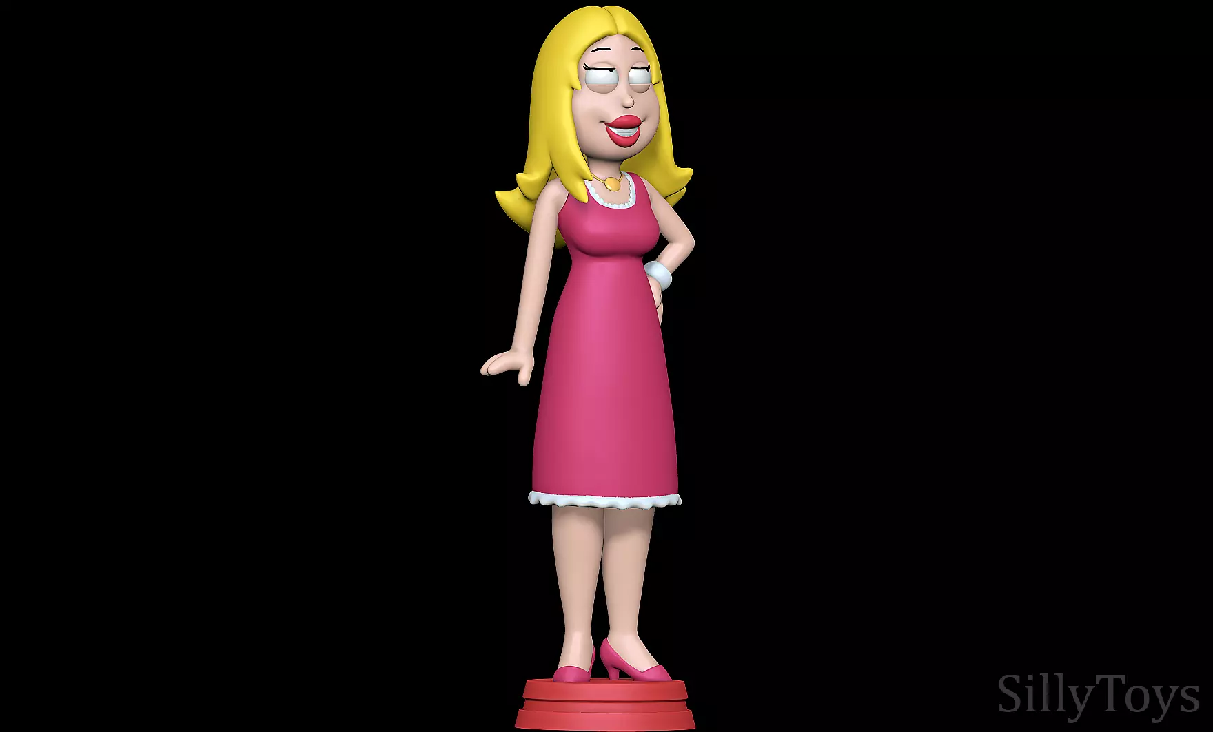 Francine Smith - American Dad  3D print model_0