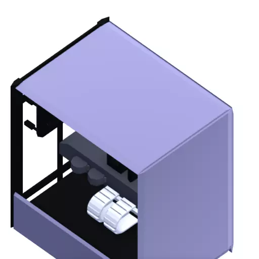 amd i5 2gb nzxt Low-poly 3D model_0