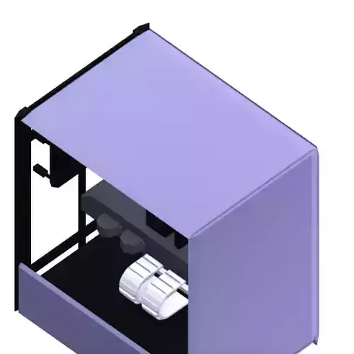 amd i5 2gb nzxt Low-poly 3D model