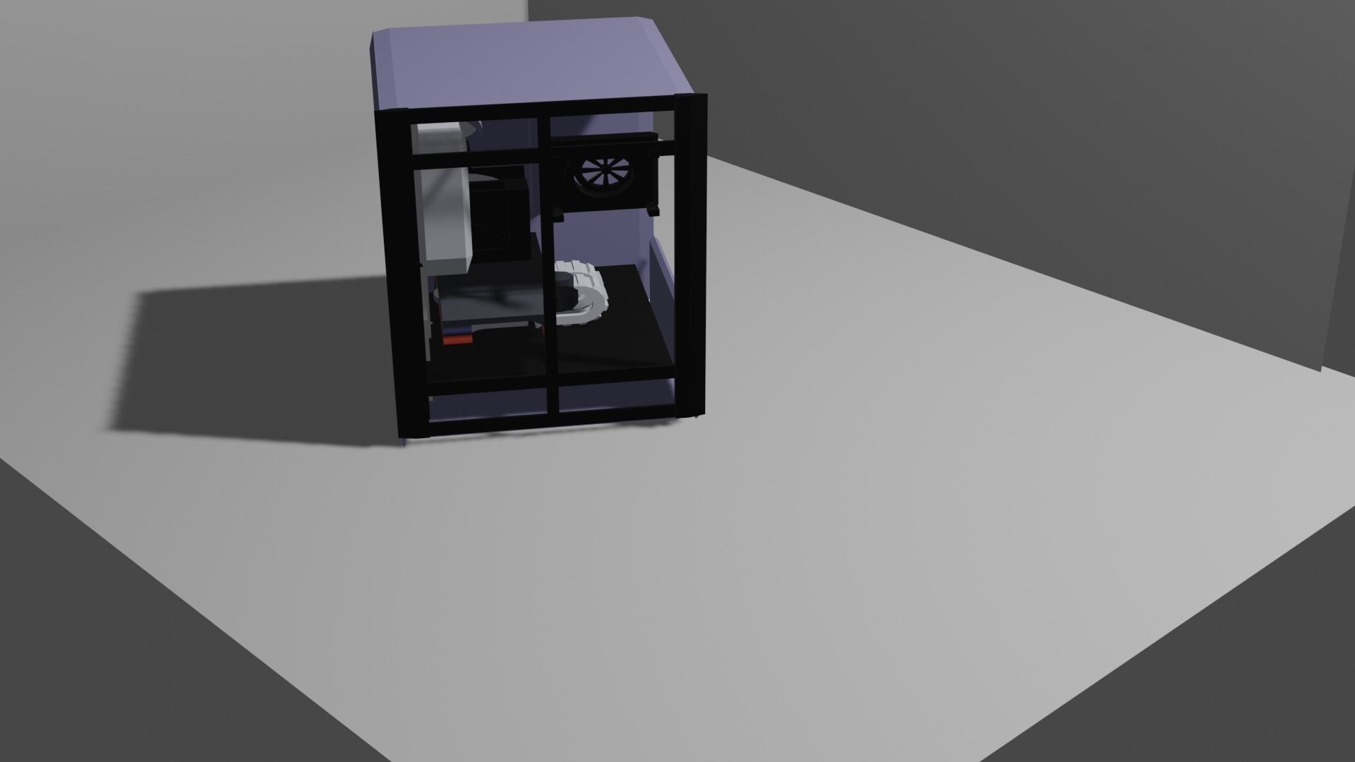 amd i5 2gb nzxt Low-poly 3D model_6