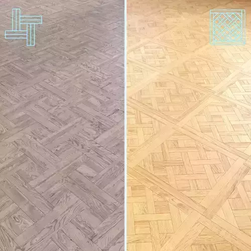Parquet - Laminate - Wooden floor 2 in 1