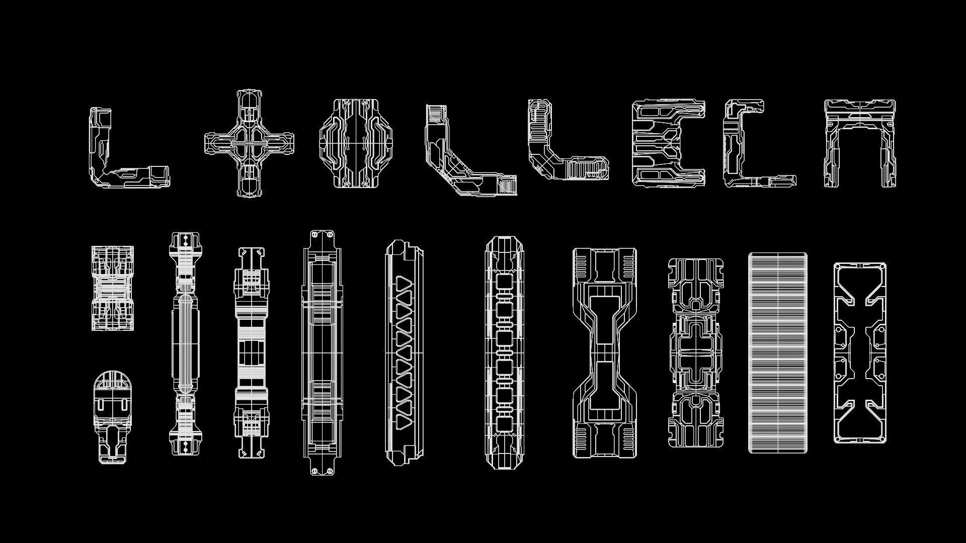 Sci-Fi Greebles Collection 2 3D model_6