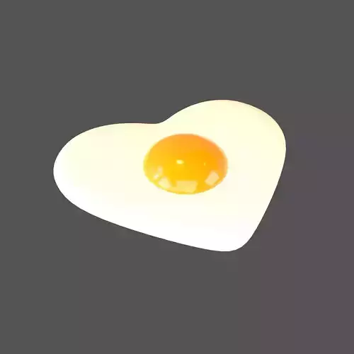 Fried Heart Egg v1 001