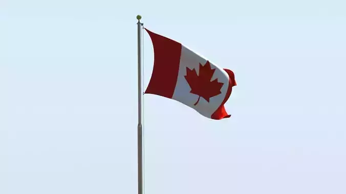 Animated Canada Flag 