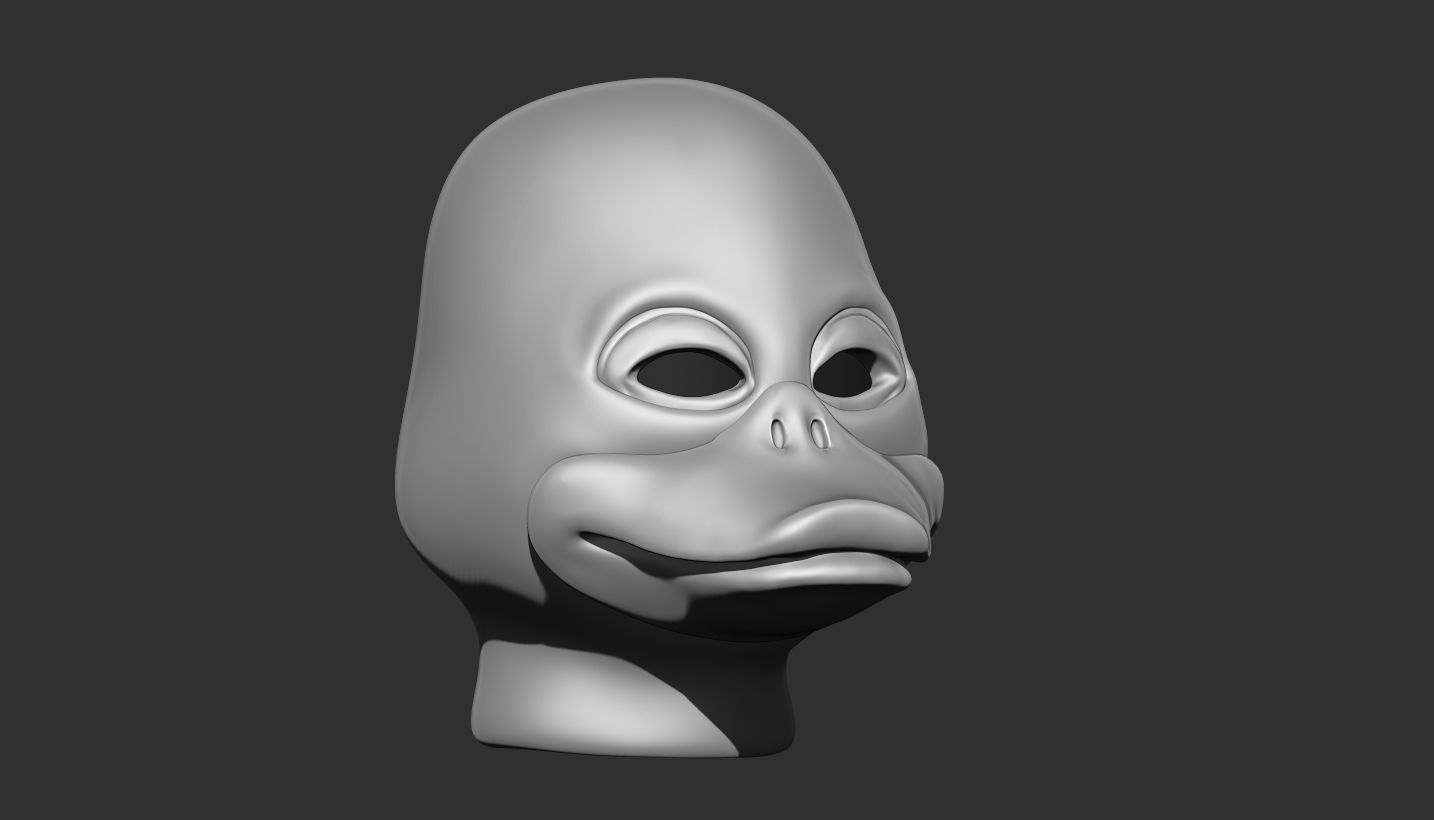 Howard the Duck 3D print model_3