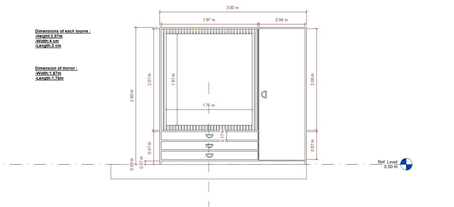 modern closet 3D model_3