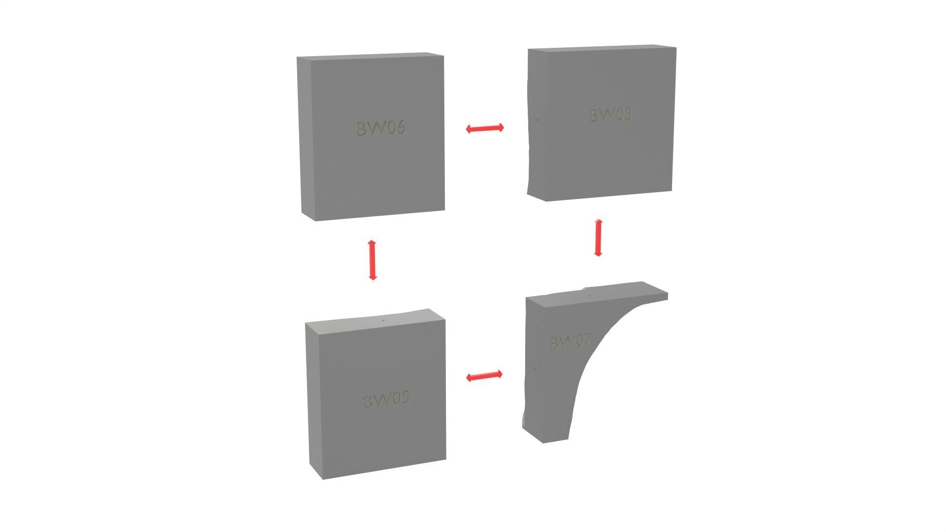 Jabbas Throne Room - Set 10 - Main Hangar 1-6 scale Hottoys 3D print model_26