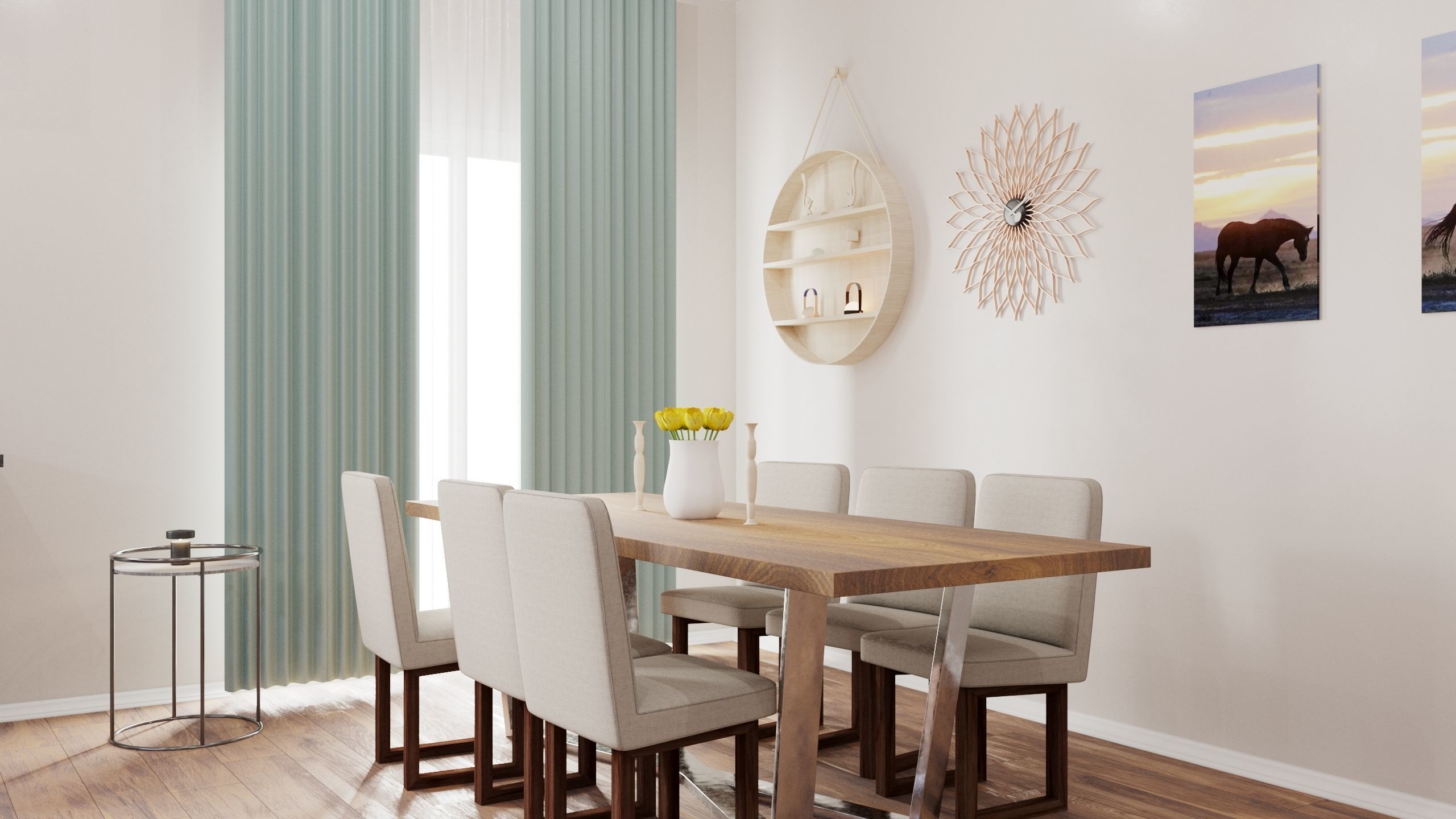 Interior Design Low-poly 3D model_8