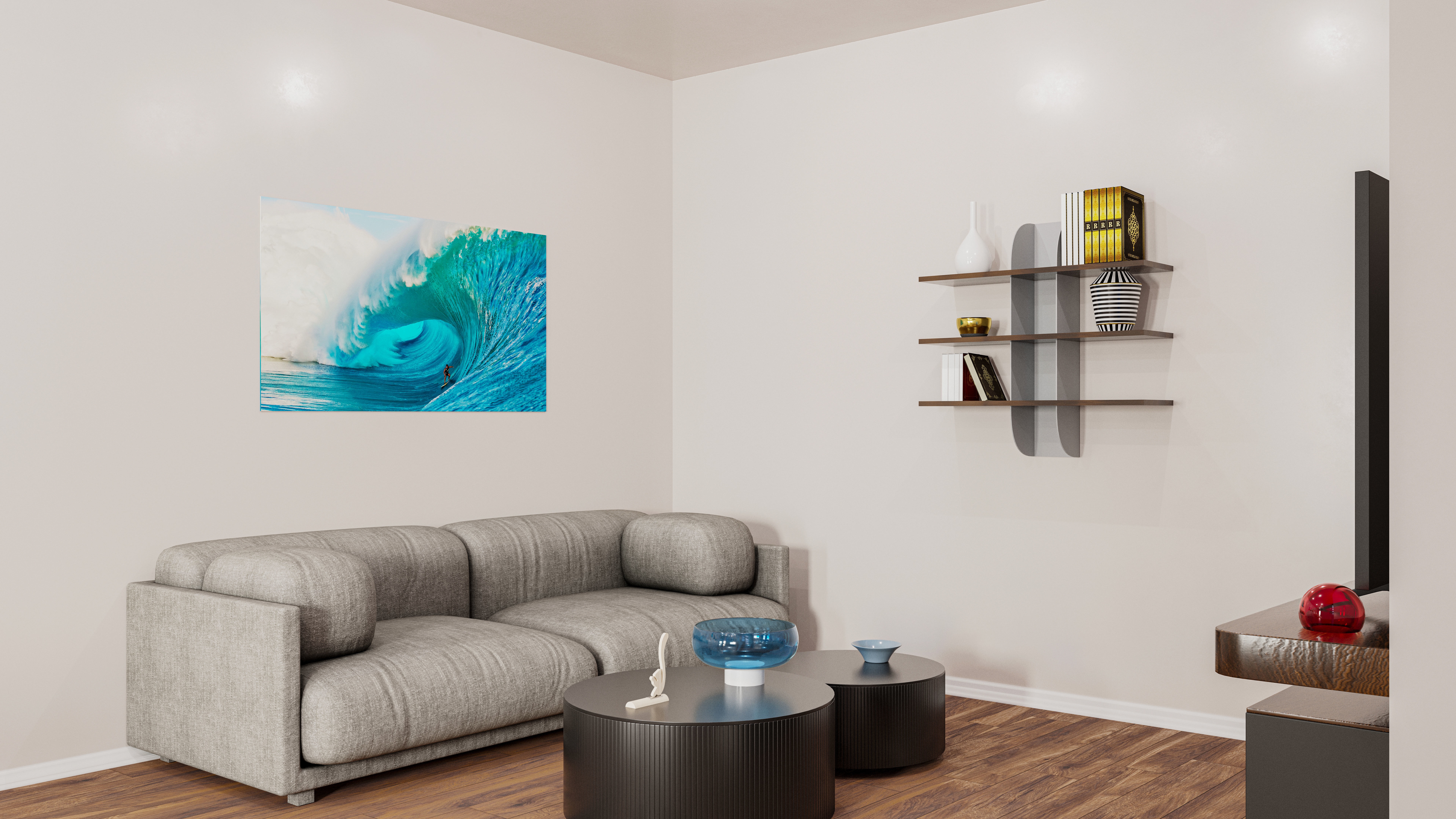 Interior Design Low-poly 3D model_3