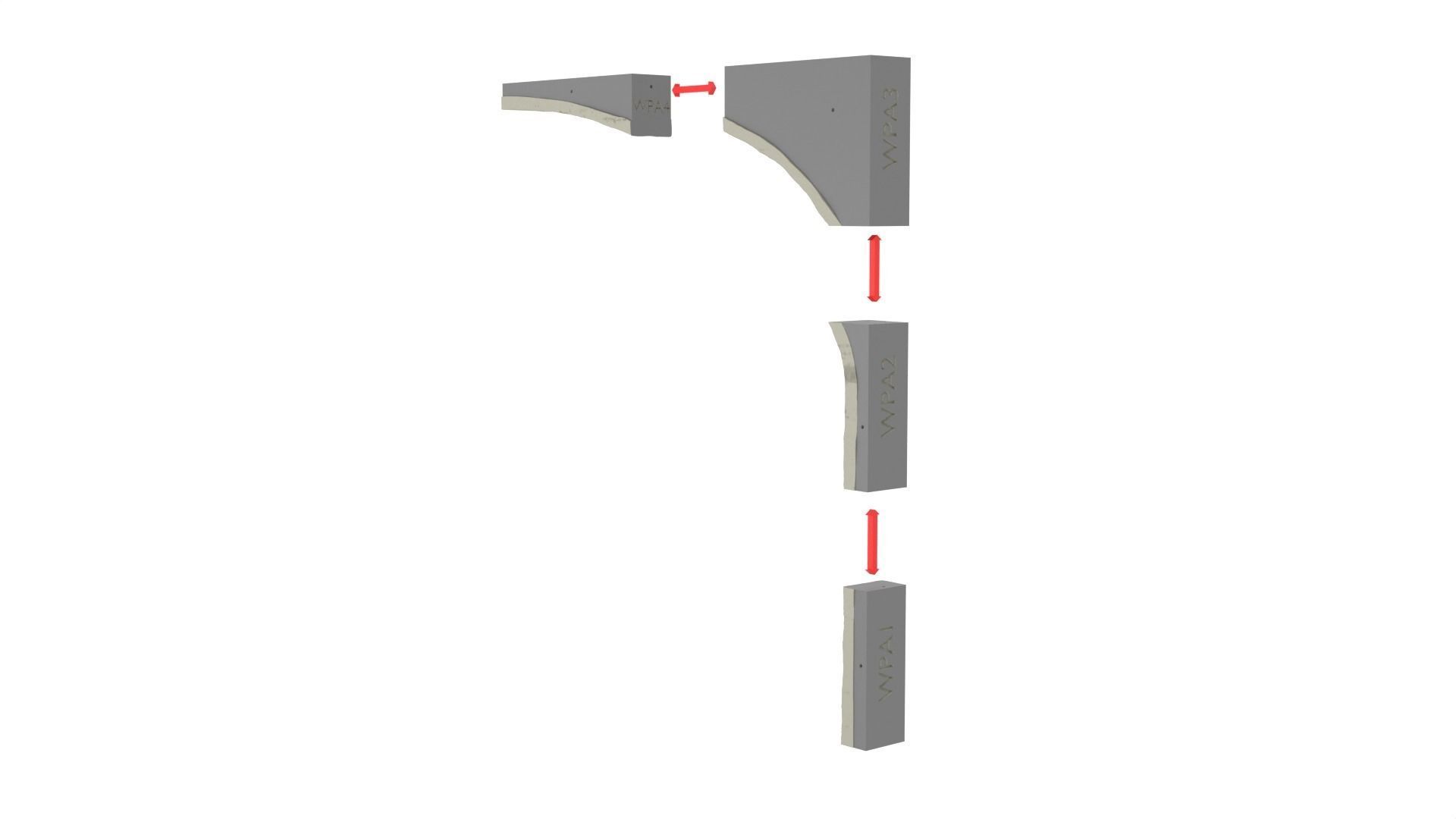 Jabbas Throne Room - Set 10 - Main Hangar 1-12 scale Blackseries 3D print model_40