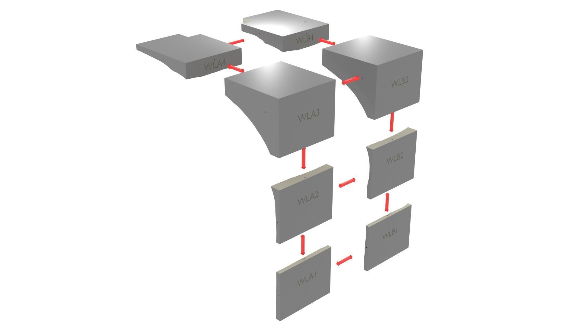 Jabbas Throne Room - Set 10 - Main Hangar 1-12 scale Blackseries 3D print model_41