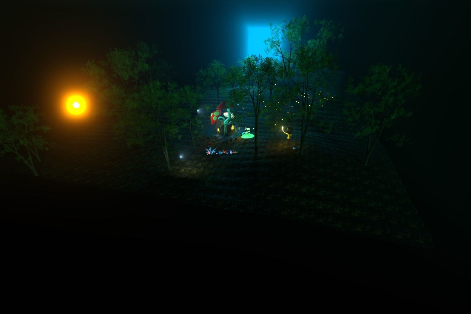 Mysterious Jungle 3D model_23
