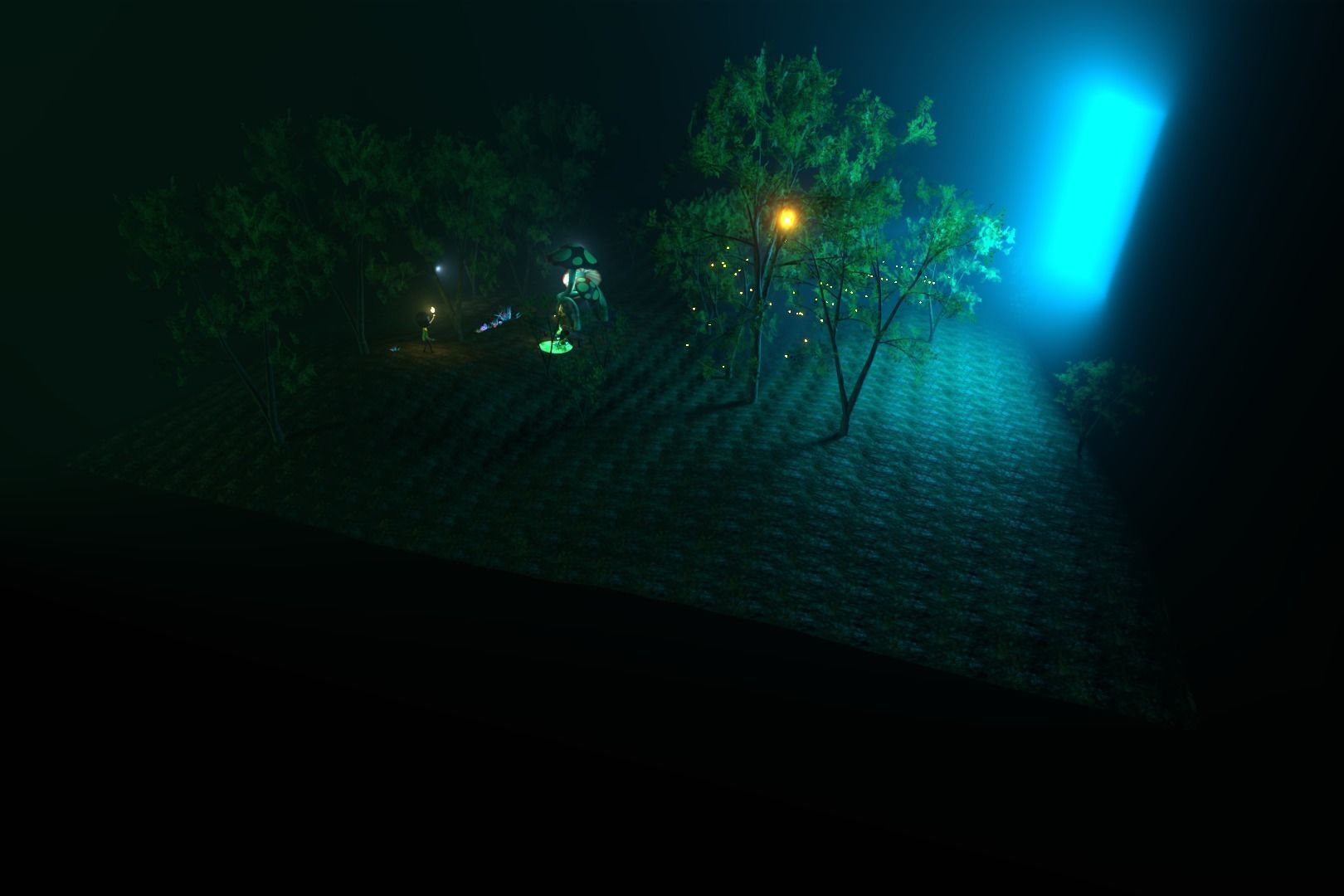 Mysterious Jungle 3D model_18