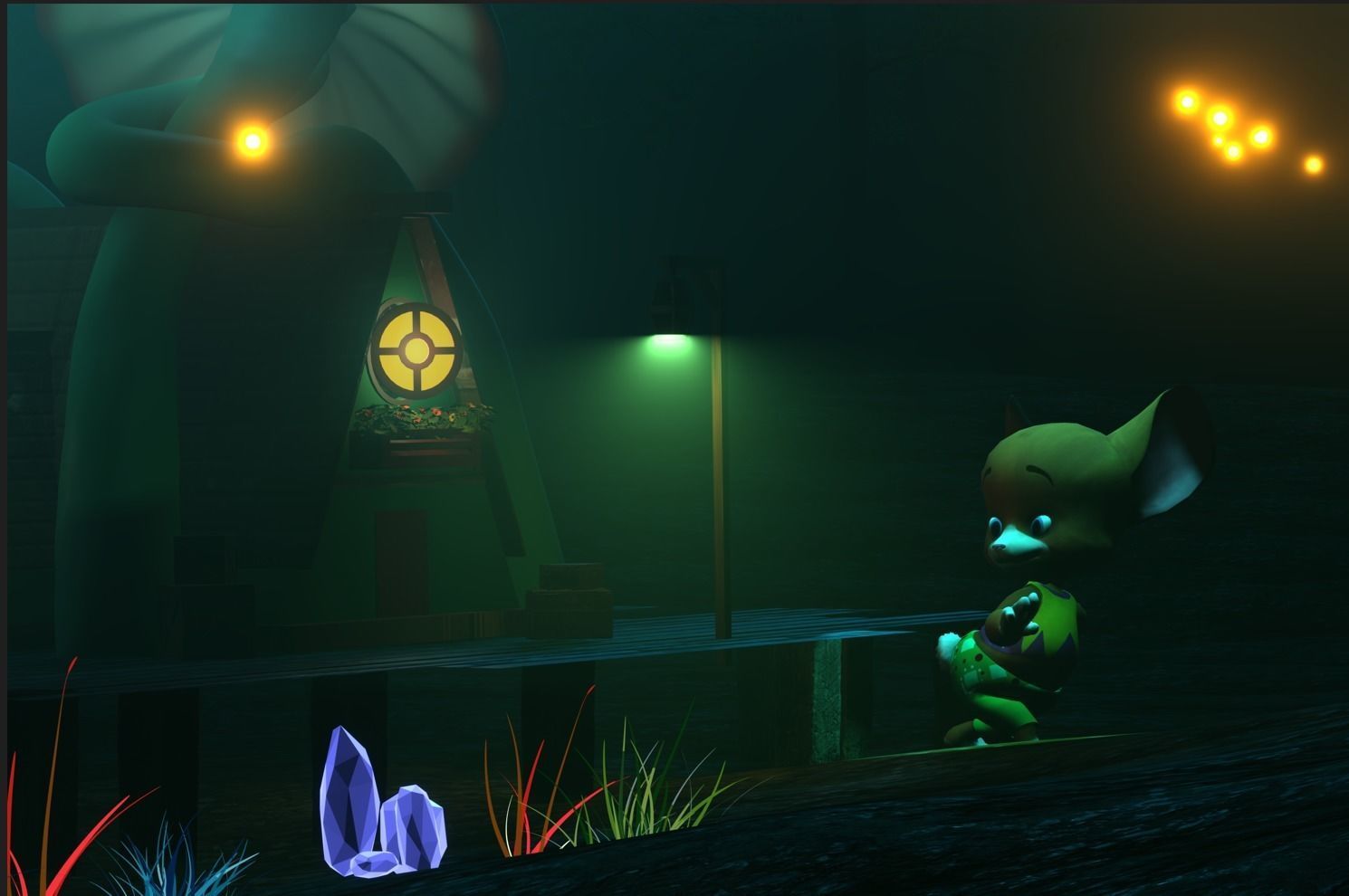 Mysterious Jungle 3D model_2