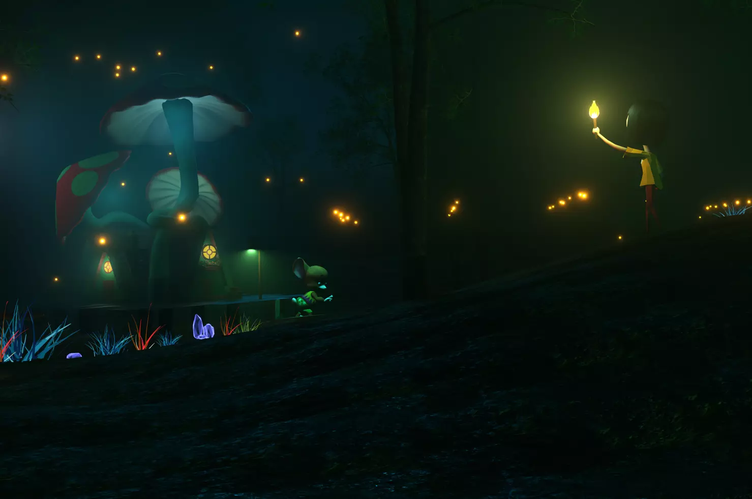 Mysterious Jungle 3D model_0