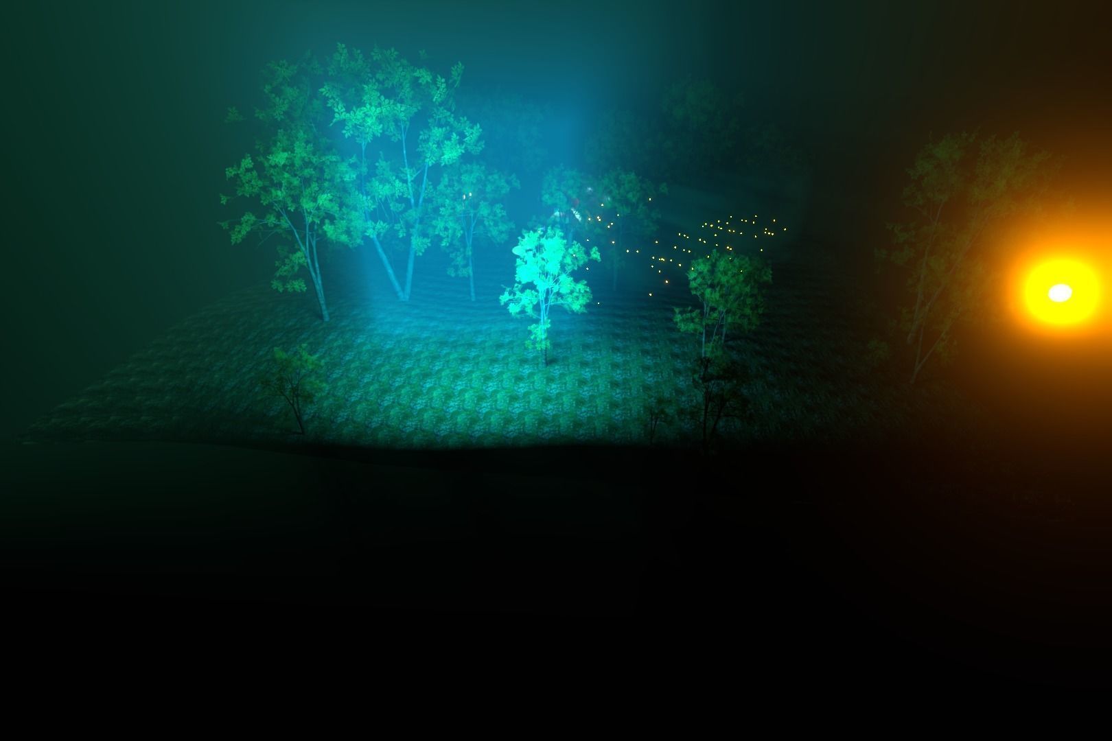 Mysterious Jungle 3D model_14