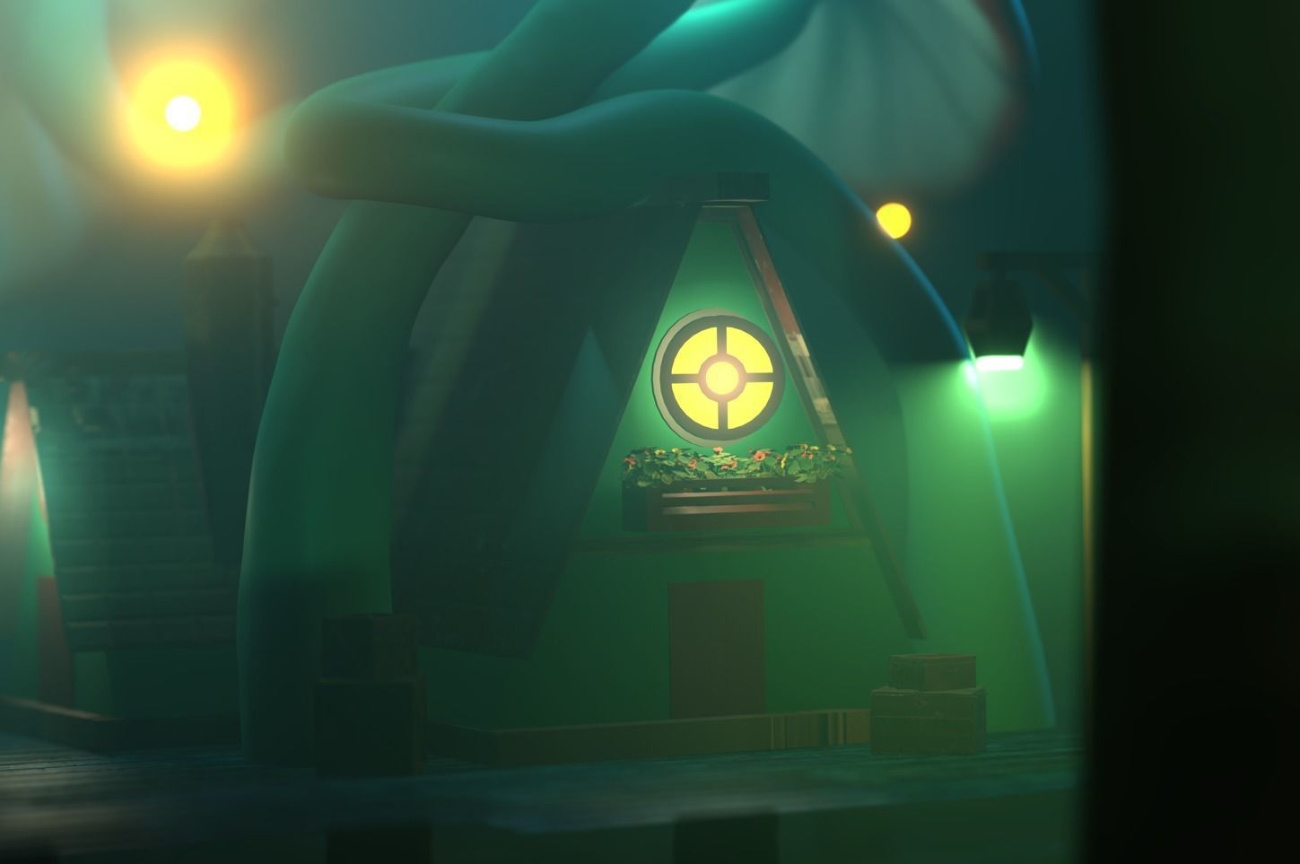 Mysterious Jungle 3D model_5