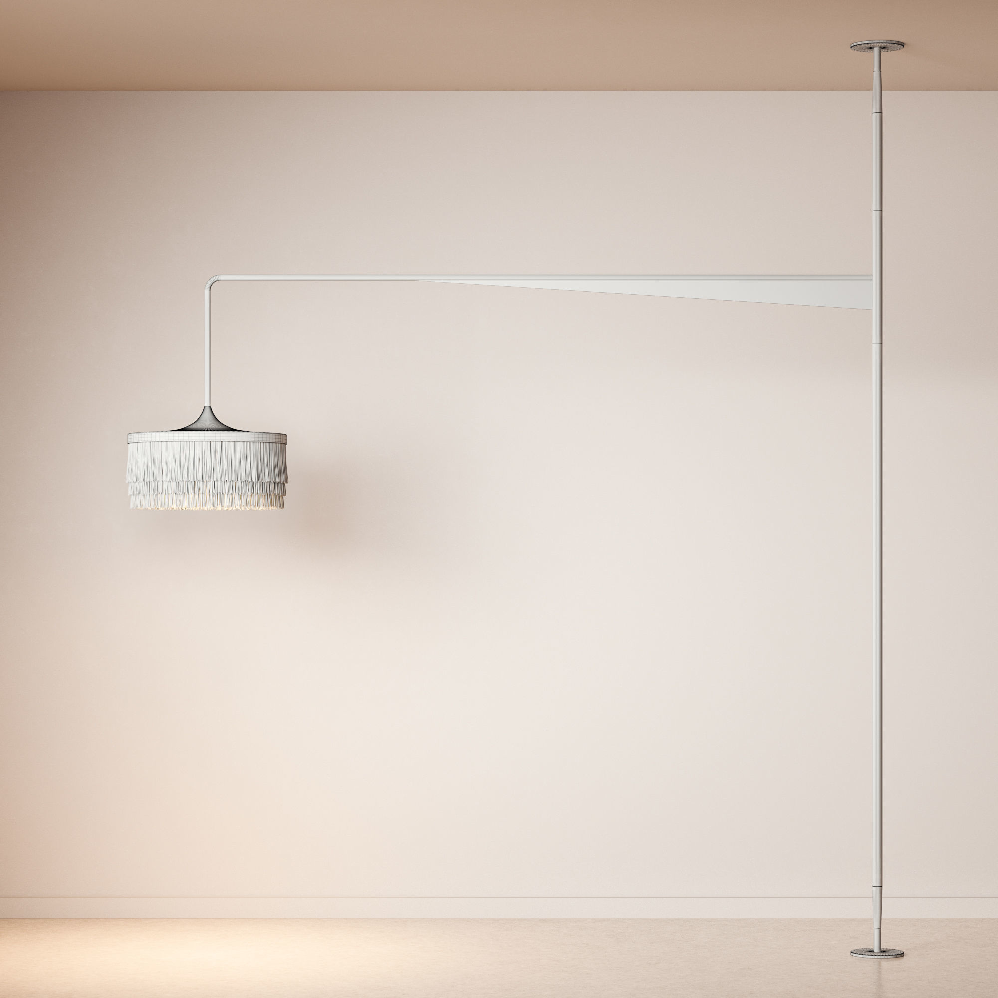 ABATJOUR FLOOR CEILING LAMP 3D model_5