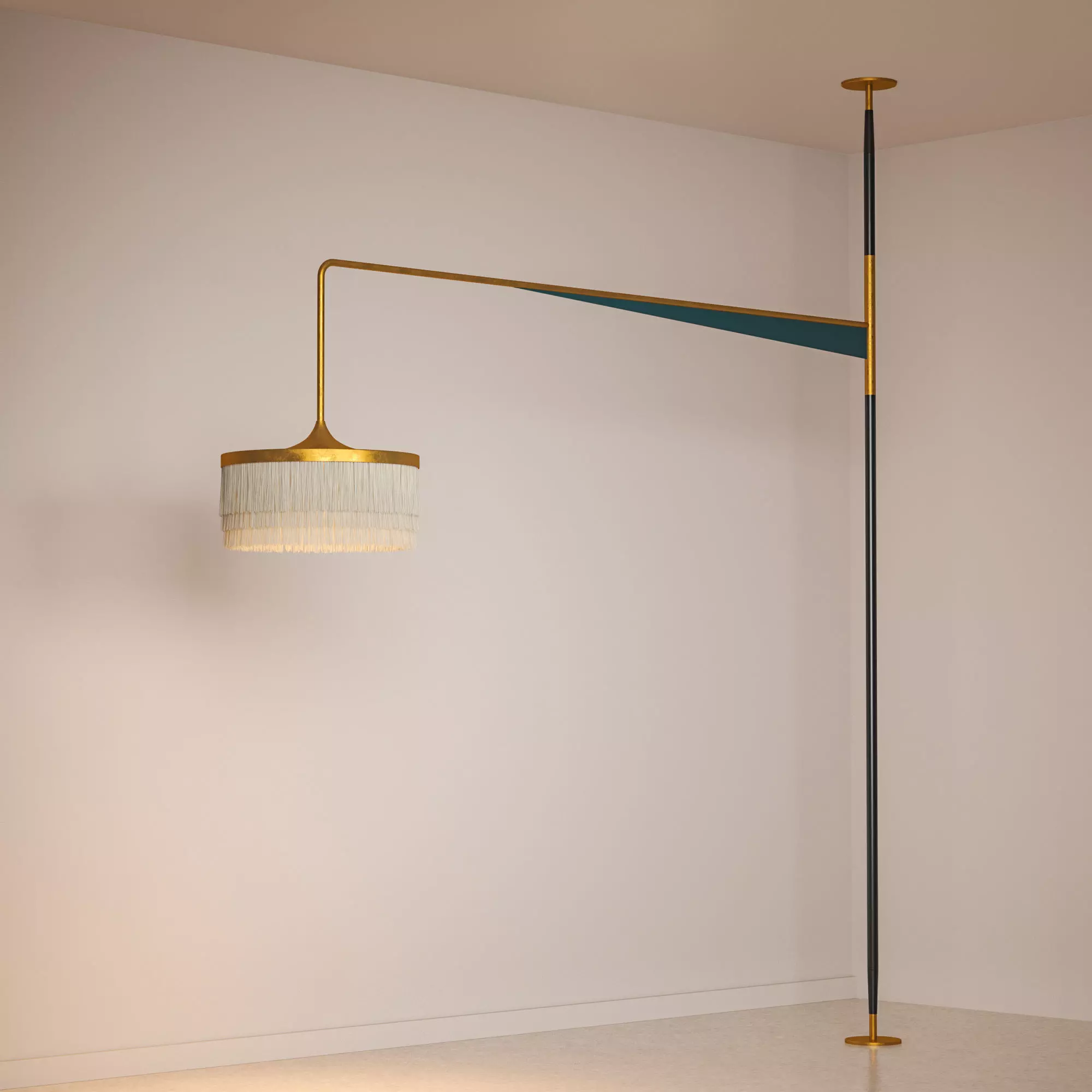 ABATJOUR FLOOR CEILING LAMP 3D model_0
