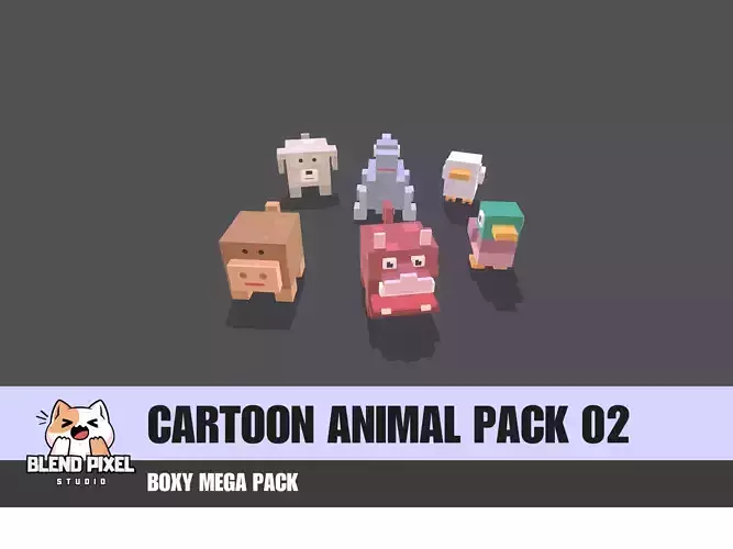 Cartoon Animal Pack 02