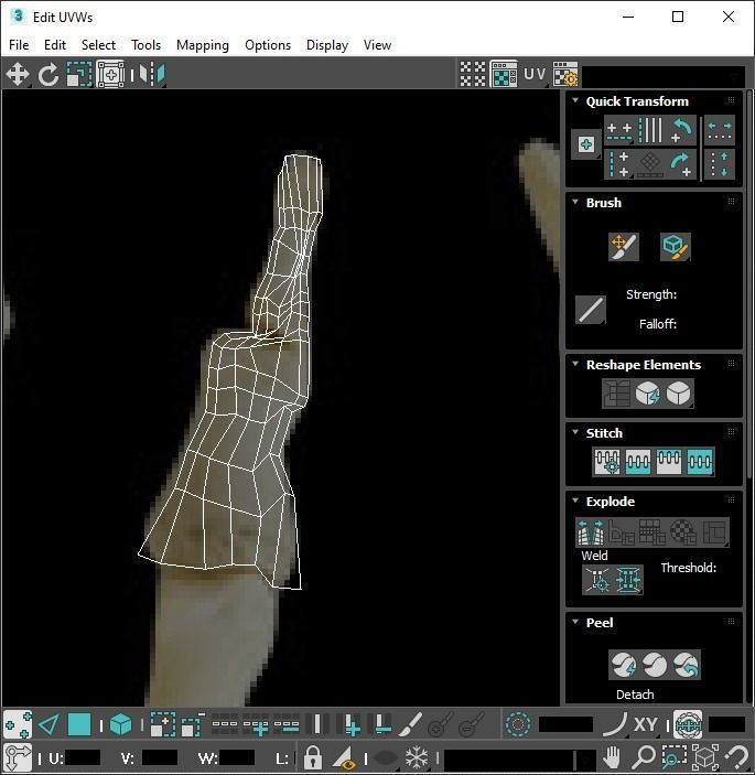 Hand Bones 3D model_36