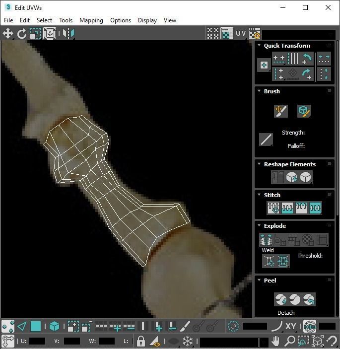 Hand Bones 3D model_16