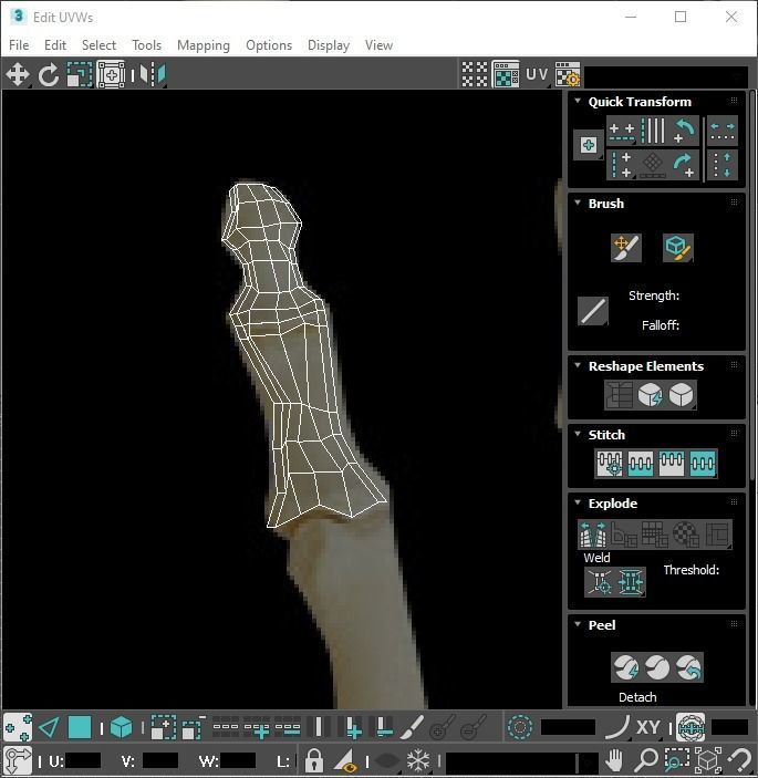 Hand Bones 3D model_15