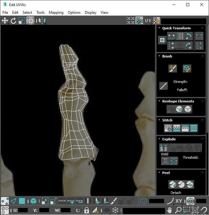Hand Bones 3D model_23