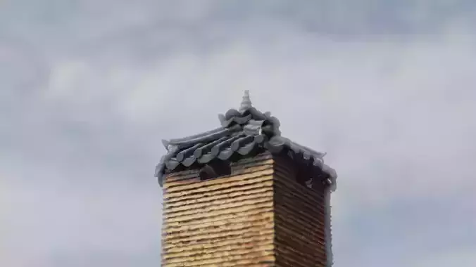 Chimney traditional chinese building
