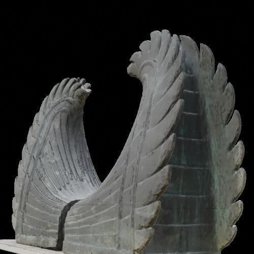 Stone Statue 3D model_2