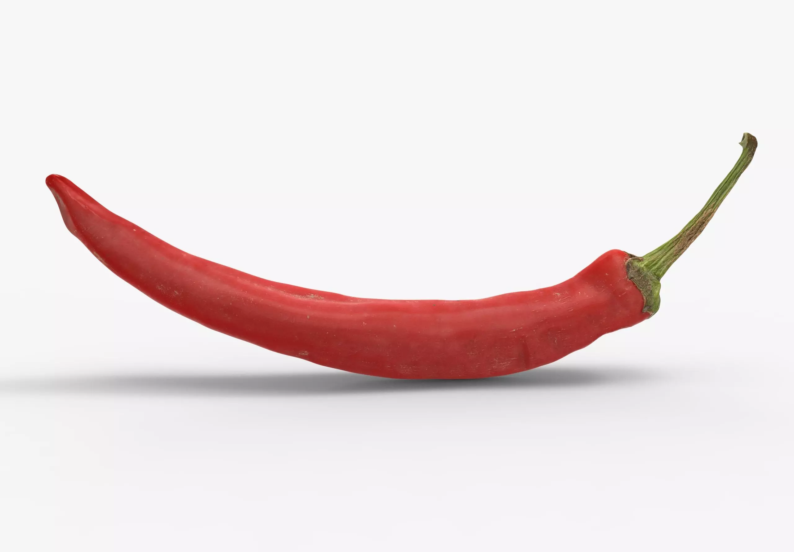 Pepper chili Low-poly 3D model