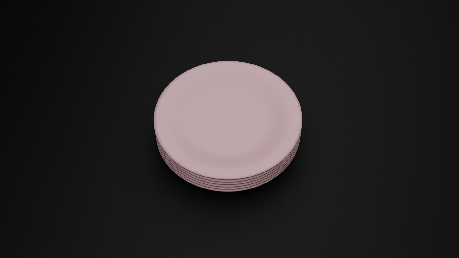 Plates and Bowls Free 3D model_17