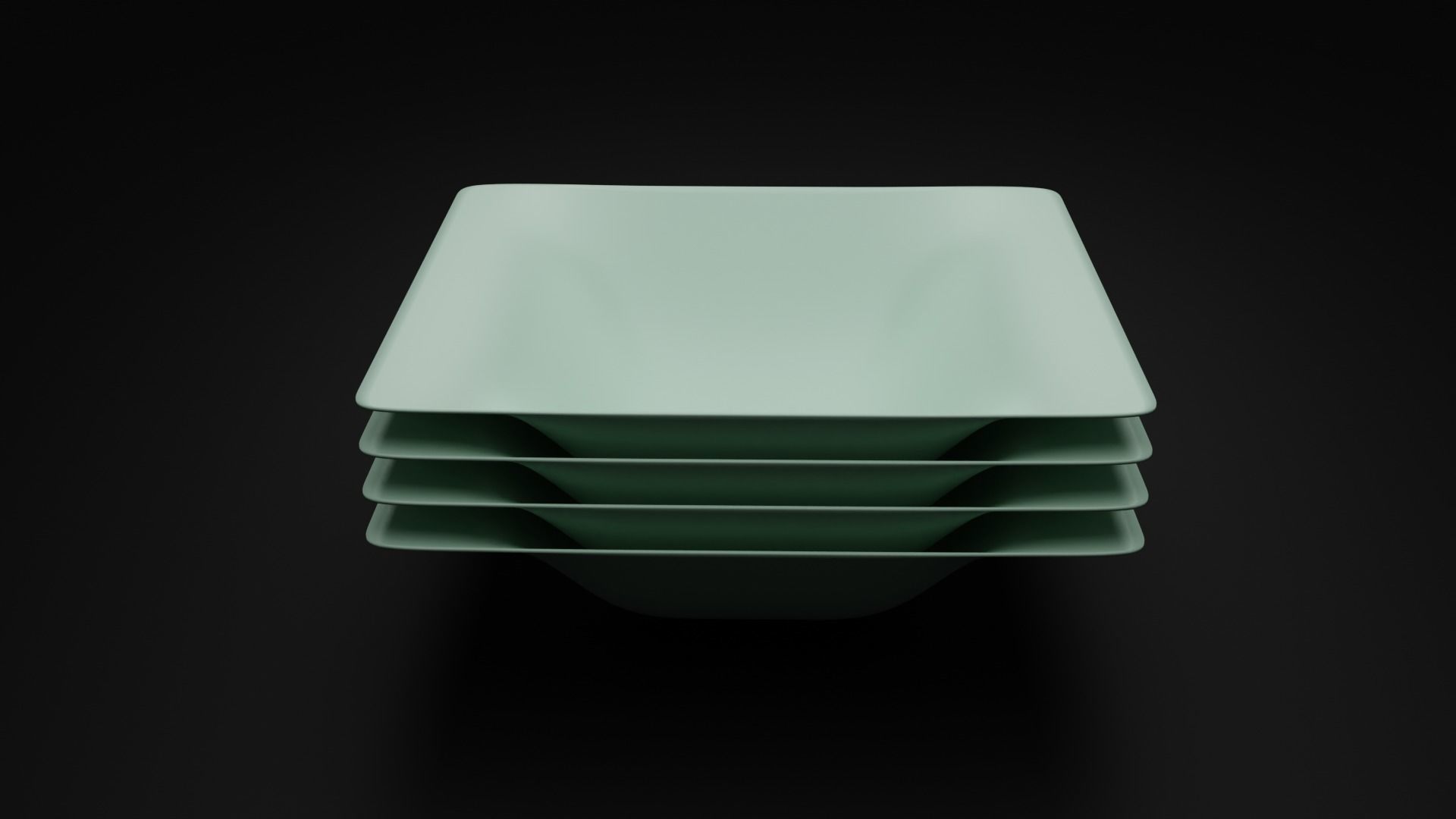 Plates and Bowls Free 3D model_18