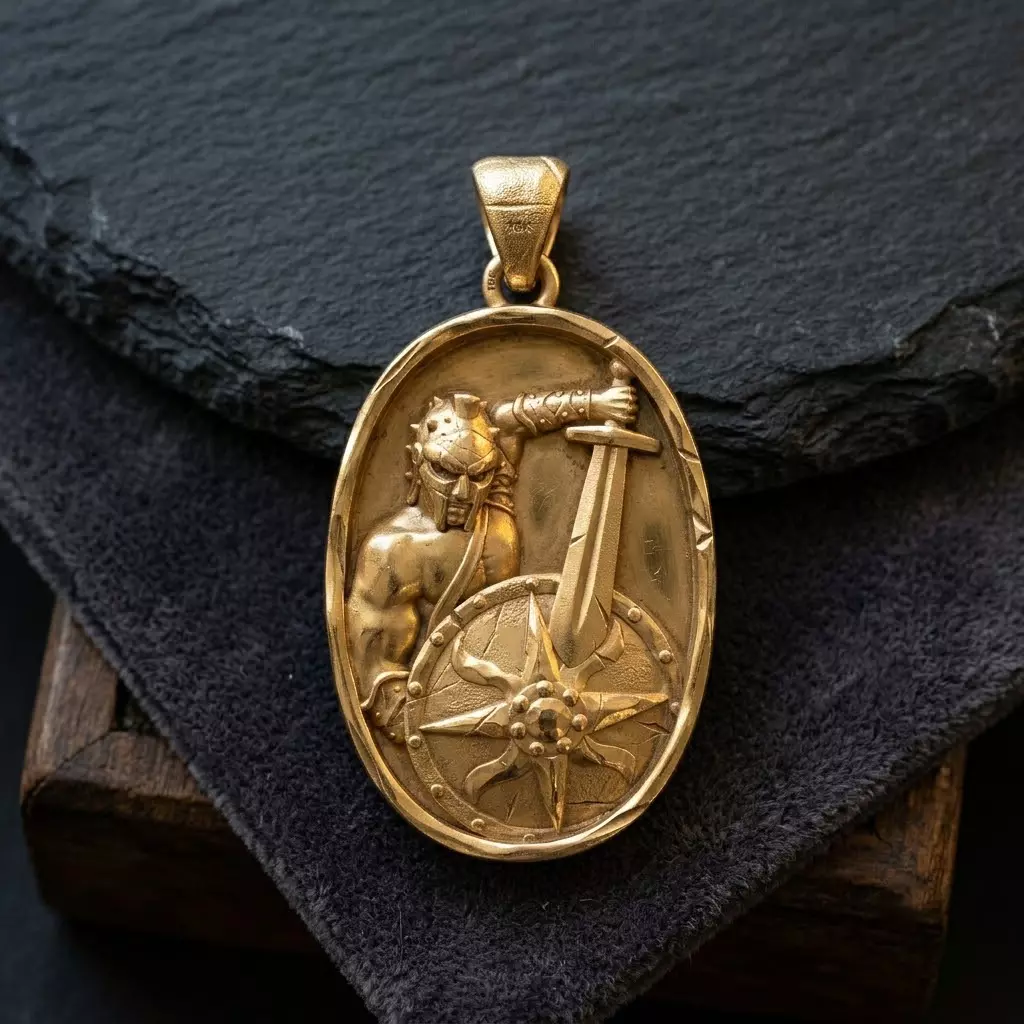 Gladiator Pendant 3D print model