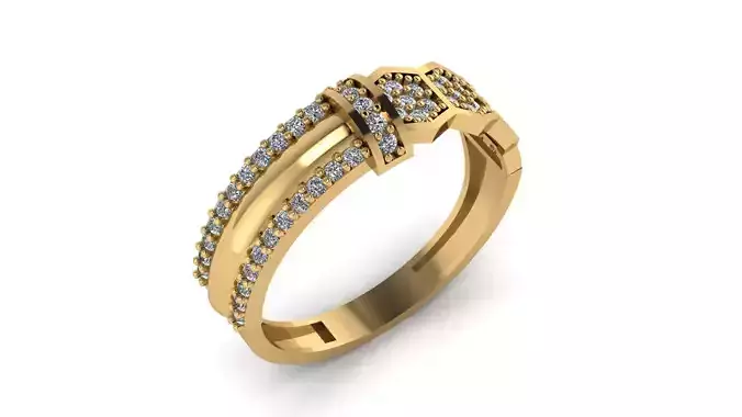 wedding Ring cocktail gemstone printable collection B 009