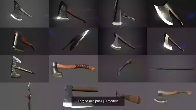 Forged axe pack