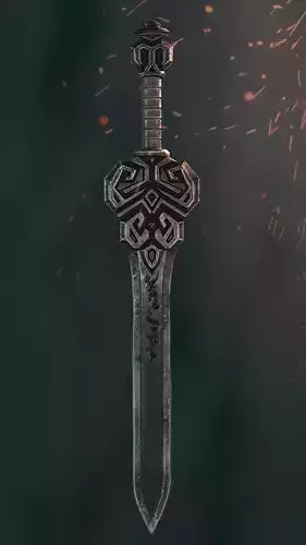 Low poly Sword