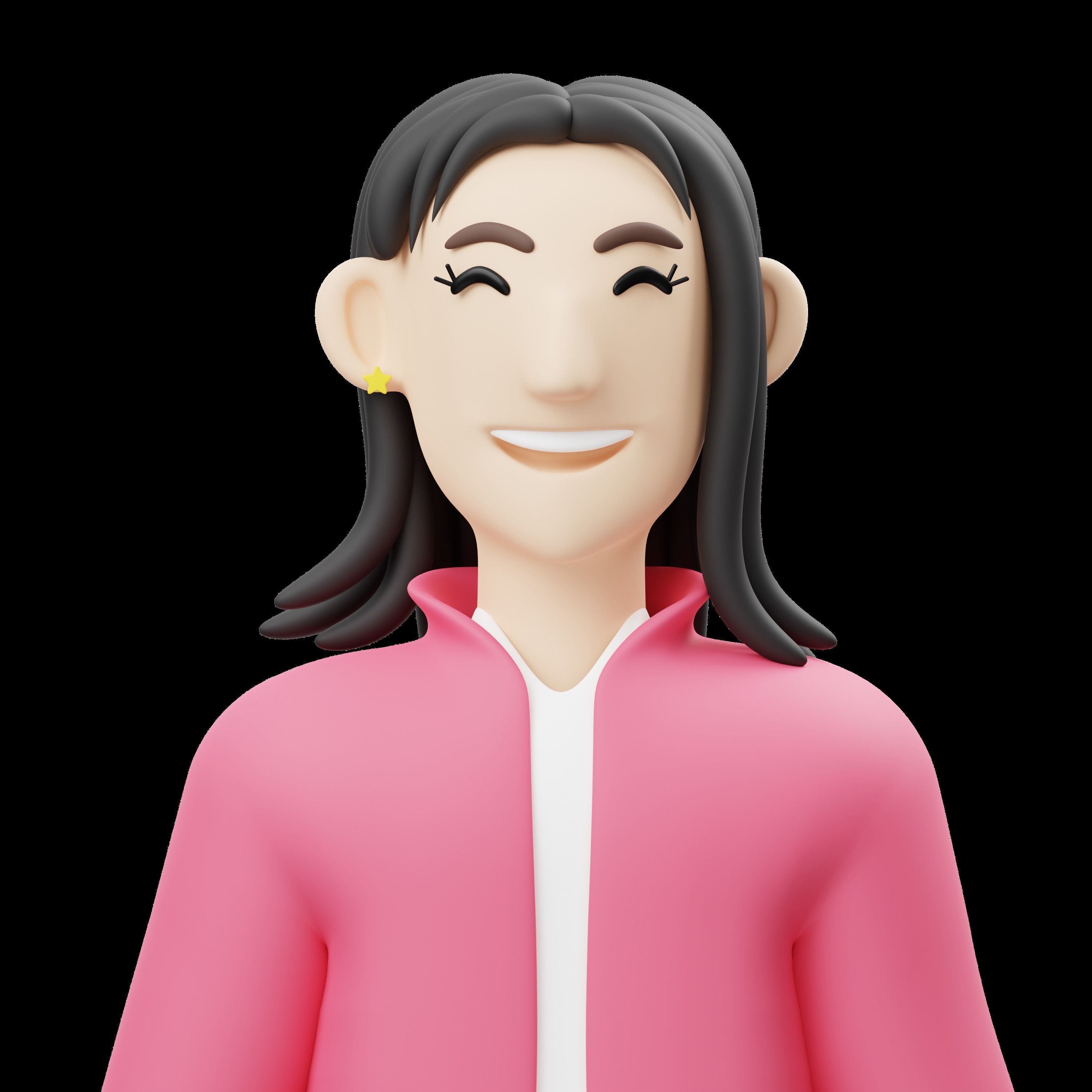 Avatar V3 3D Render Illustration 3D model_19